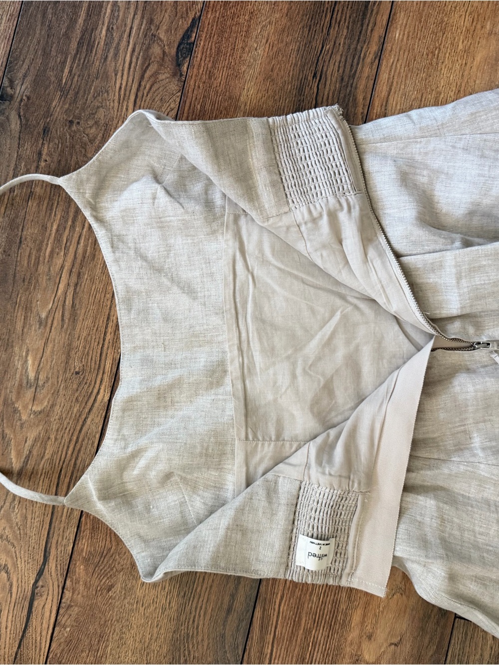 Abundance Linen Halter Dress ARITZIA - Picture 5 of 6
